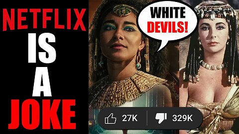 Netflix Cleopatra Raceswap BACKLASH Gets WORSE - Critics are "White Devils"