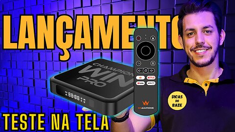 Funcionamento TV BOX - Champions Win PRO