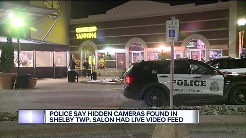 Shelby Township police reveal more about hidden cameras found inside tanning salon