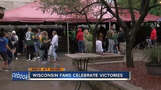 "We love our sports": Wisconsin fans celebrate winning weekend