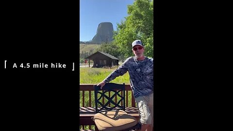 JFree906 Travel Vlog - Devil's Tower, WY August 2023