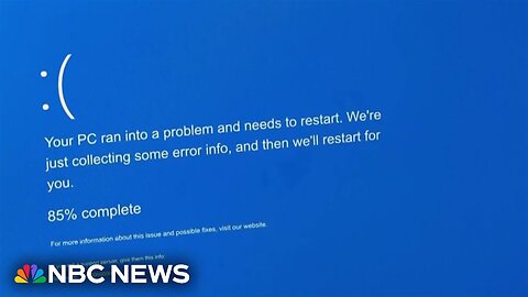 Critical infrastructure and airports getting back online after massive tech outage