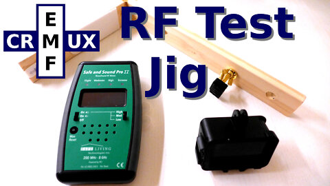 Radio Frequency Test Jig EMF Crux 0007