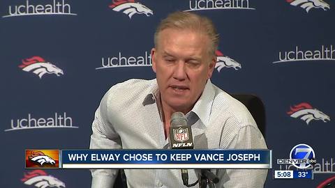 Broncos' John Elway identifies quarterback as top priority, expands Kubiak's role