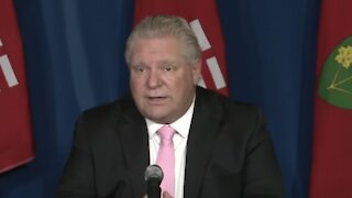 Ford Says An Announcement About Reopening Ontario Could Come On Monday