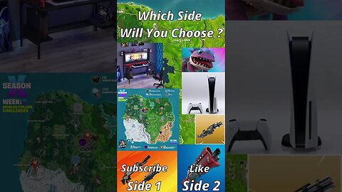 Which One Will You Choose ? #shorts #fortnite