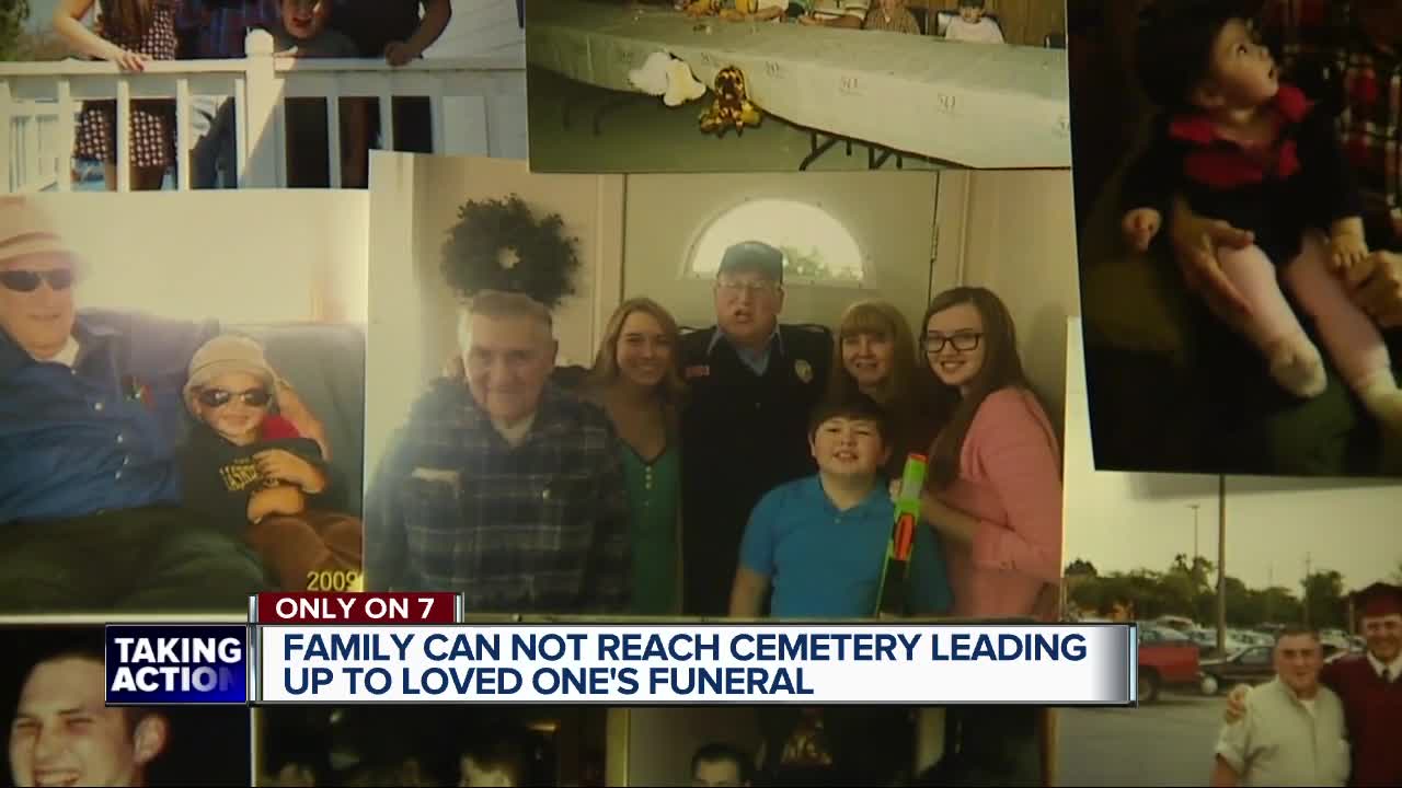 Taylor family scrambling to find burial place for father