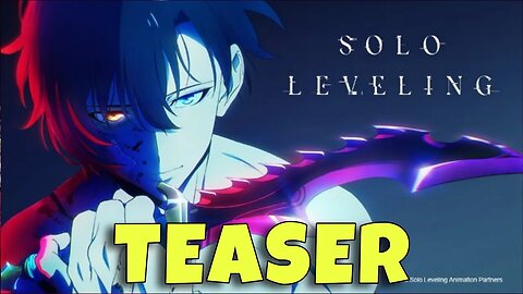 Trailer Solo Leveling - Legendado