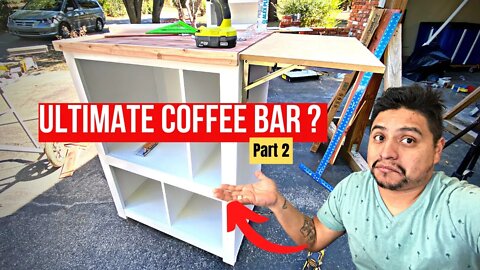 Built A Mobile Coffee Bar and Gave it Away!! |Mini Series Part 2