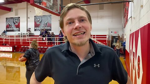 Christoval Boys Coach Matthew Lowry talks about the big win over Sterling City!