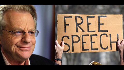 Jerry Springer's Words Of Protecting Free Speech Resonate As The Establishment/Media Want To Censor