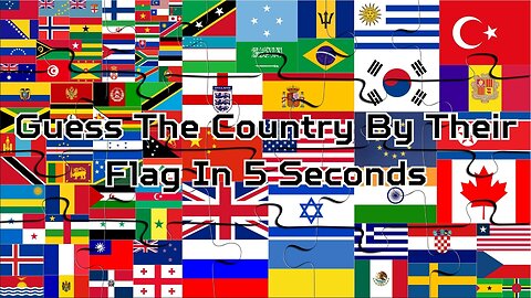 Guess Easy 15 Flags Quiz In The World | Flags Of The World Quiz Impossible|