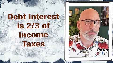 Debt Interest is 2/3 of Income Taxes
