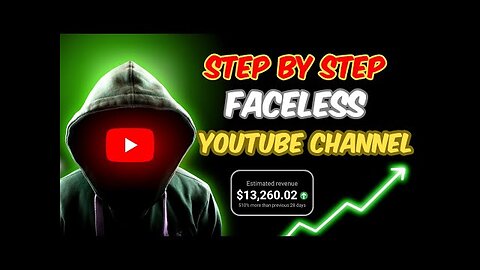 How to Make a FACELESS YouTube Channel - Full Course