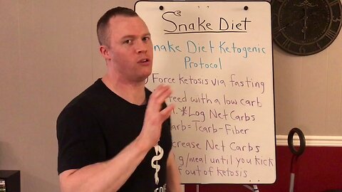 SNAKE DIET KETOGENIC PROTOCOL - 30 DAY BACON DRY FAST CHALLENGE - DAY #8