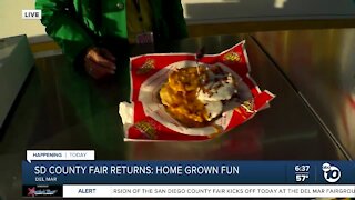 Food vendor speaks on opening of SD County Fair