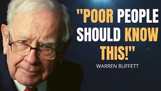 Warren Buffett's life advice will change your life(must watch)