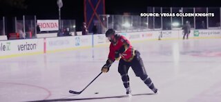 Las Vegas police join Golden Knights on ice in Lake Tahoe