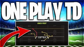 This ONE PLAY TD Gun Tight Offensive Money Scheme! | One Play TD's & Man Beaters | Madden 23 Tips