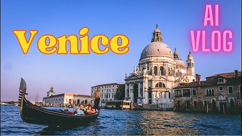 Venice Unveiled: Secrets of the Floating City | Artificial Intelligence Travel Vlog # 8