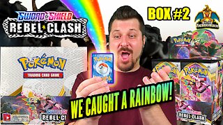 Rebel Clash Booster Case (Box 2) | Pokemon Cards Opening