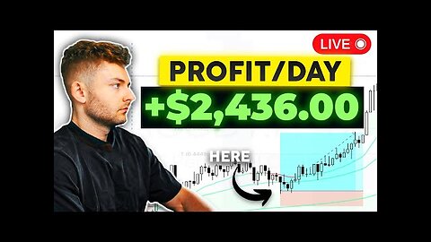 LIVE TRADING CRYPTO - How To Make $2,437 In A Day | 10x Strategy