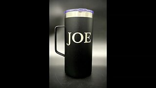 20oz custom laser engraved Mug