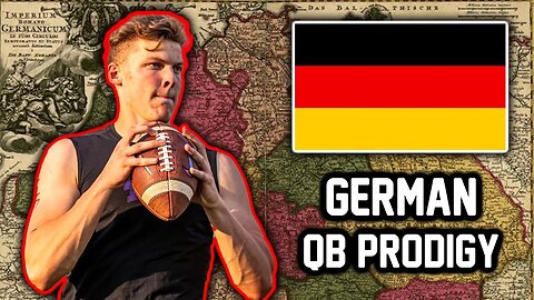 What Happened to the BEST GERMAN QUARTERBACK EVER (6 foot 6 Prodigy)