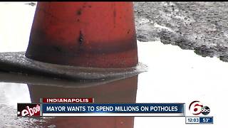 Indy Mayor Joe Hogsett requests emergency $14M for pothole fixes