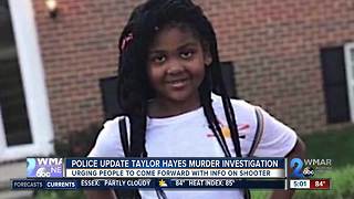 "Someone saw something," police say in 7-year-old Tayler Hayes death