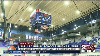 LED lights save school district 70 percent of electric bill