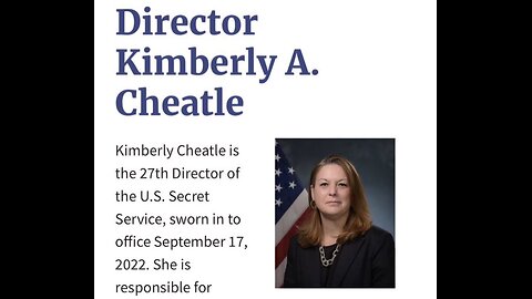 Captioned - Kimberly Cheatle has failed America and Trump