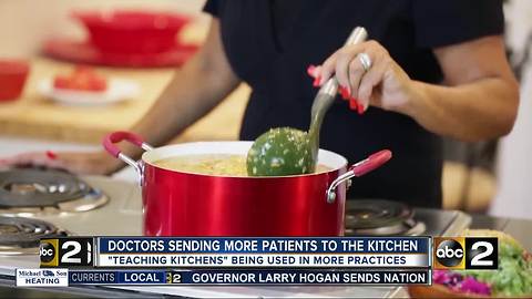 More doctors prescribing lessons in the kitchen as people search for healthy living