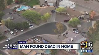 Man found dead inside Mesa home near Southern and Lindsay