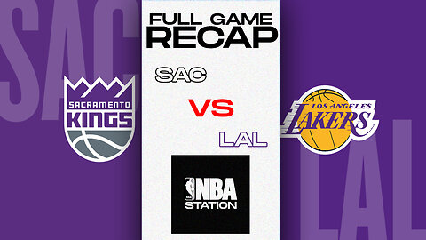 Game recap: Sacramento Kings vs Los Angeles Lakers Highlights | Oct 11 | 2023-24 NBA Preseason #nba