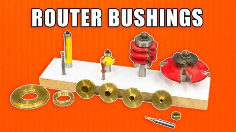Wood Router Bushings and Router Bit Speeds