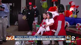 Sinai's hospital 17th annual children’s holiday party