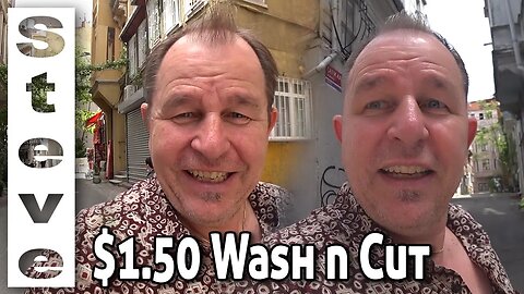 $1.50 HAIRCUT in TURKEY - After Lockdown Barbers Open 💈🇹🇷