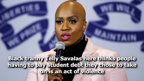 Squad Member and Moron Representative Ayanna Pressley Claims That Student Debt is a Form of Violence