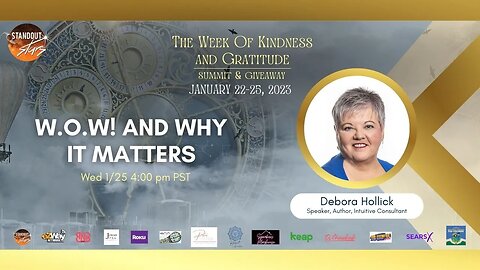 Debora Hollick - W O W! And Why It Matters