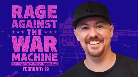 Clint Russell On Speaking At Rage Against The War Machine Rally