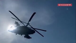 "Alligators" on the hunt: footage of the work of Ka-52 helicopters in the NVO zone
