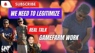 DO THIS WHEN YOU GO LEGIT... Gamefarm Talk