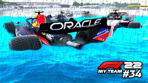 RACING IN A MONSOON // F1 22 Formula NASCAR | My Team Career Ep. 34