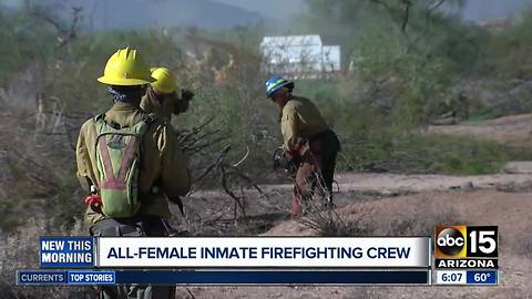 Meet Arizona's all-woman inmate firefighting crew