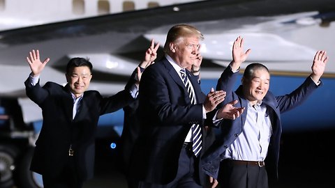 Trump Welcomes 3 American Men Freed From North Korea