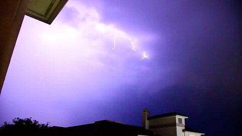 Rare Active Bay Area Thunderstorm | Thunder and Lightning California