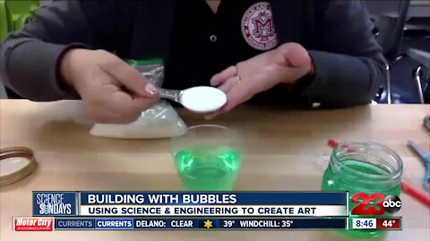 Science Sundays: Using science & engineering to create bubble art