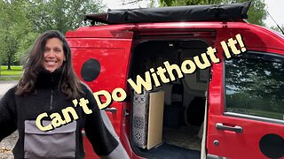 Vanlife | One thing you cannot live without