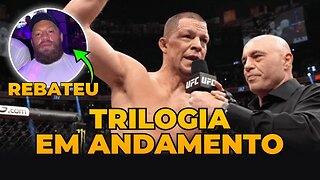 TRILOGIA Á CAMINHO - DIAZ E MCGREGOR SE PROVOCAM APÓS UFC 279